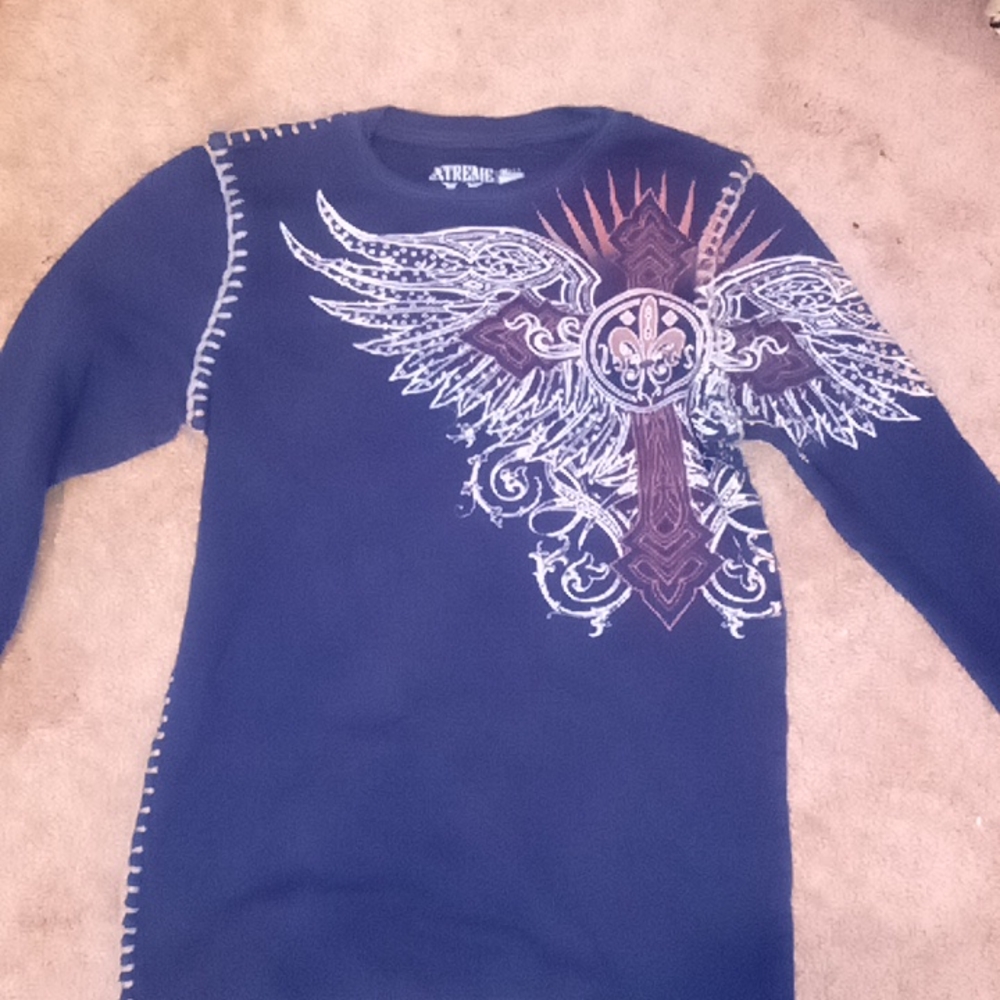 Y2k Affliction Xtreme Couture Small long sleeve